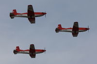 A-912 @ LMML - Pilatus PC-7s A-912, A-916 and A-931 Swiss Air Force - by Raymond Zammit