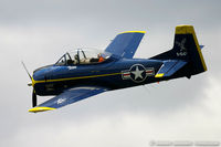 N228AF @ KYIP - North American T-28A Trojan Go Blue C/N 49-1547, N228AF