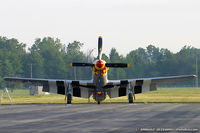 N451MG @ KYIP - North American P-51D Mustang Old Crow  C/N 44-74774, NL451MG - by Dariusz Jezewski www.FotoDj.com