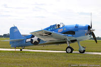 N4998V @ KYIP - Grumman F6F-5 Hellcat  C/N A-11956 (USN94204), N4998V - by Dariusz Jezewski www.FotoDj.com