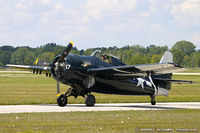 N4998V @ KYIP - Grumman F6F-5 Hellcat  C/N A-11956 (USN94204), N4998V - by Dariusz Jezewski www.FotoDj.com