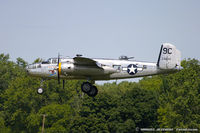 N3774 @ KYIP - North American B-25D Mitchell Yankee Warrior  C/N 43-3634 - Yankee Air Museum, N3774