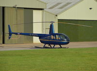 G-DGFD @ EGLD - Robinson R44 Clipper II at Denham. - by moxy