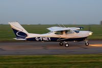 G-FNEY @ EGSH - Early evening leaving. - by keithnewsome