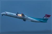 LX-LGM @ EDDR - De Havilland Canada DHC-8-402Q - by Jerzy Maciaszek