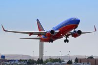N957WN @ KBOI - Lift of from RWY 28L. - by Gerald Howard