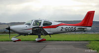 2-GODS @ EGPN - Taxy in at Dundee - 2 days after re-registration from 2-GODD - by Clive Pattle