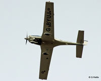 G-BYUJ @ EGQL - Overfly at RAF Leuchars - by Clive Pattle