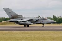 ZA369 @ LFSI - Royal Air Force Panavia Tornado GR.4A, Taxiing to holding point rwy 29, St Dizier-Robinson Air Base 113 (LFSI) Open day 2017 - by Yves-Q