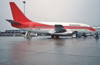 OY-MBW @ CPH - Copenhagen 24.1.1989 after return lease to Midway Airlines - by leo larsen