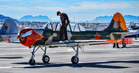 N2327Y @ KLSV - N2327Y  1988 Yakovlev Yak-52 C/N 888704 - Aviation Nation 2017
 
Las Vegas - Nellis AFB (LSV / KLSV)
USA - Nevada, November 11, 2017
Photo: TDelCoro - by Tomás Del Coro