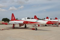70-3048 @ LMML - Northrop NF-5B 70-3048/5 Turkish Stars Aerobatic Team - by Raymond Zammit