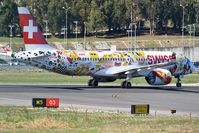 HB-JCA @ LPPT - LX2093 take off to Geneva - by JC Ravon - FRENCHSKY