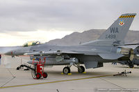 88-0499 @ LSV - F-16CG Fighting Falcon 88-0499 WA from 16th WS 57th WG Nellis AFB, NV