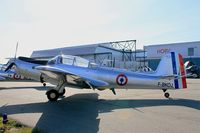 F-BKOJ @ LFRU - Morane-Saulnier MS-733 Alcyon, Static display, Morlaix-Ploujean airport (LFRU-MXN) air show 2017 - by Yves-Q