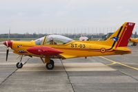 ST-03 @ EBBE - Repainted in yellow color. - by Raymond De Clercq