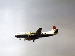 G-APEX @ LHR - British Airways Viscount 806 on final approach to London Heathrow in the Spring of 1976 - by Peter Nicholson