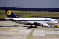 D-AICA @ EDDK - Airbus A310-203TF - LH DLH Lufthansa 'Neustadt an der Weinstr.' - 191 - D-AICA - 19.08.1989 - CGN - by Ralf Winter