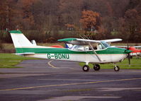 G-BDNU @ EGTR - Reims Cessna F172M Skyhawk at Elstree. - by moxy