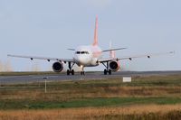 G-EZAG @ LFRB - Airbus A319-111, Take off rwy 25L, Brest-Bretagne airport (LFRB-BES) - by Yves-Q