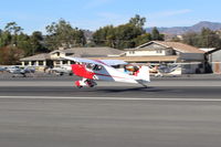N783SM @ SZP - 2011 Fisher Flying Products DAKOTA HAWK, Rotax 912UL 80 Hp, landing roll Rwy 22 - by Doug Robertson