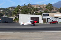 N783SM @ SZP - 2011 Fisher Flying Products DAKOTA HAWK, Rotax 912UL 80 Hp, taxi back after landing Rwy 22 - by Doug Robertson