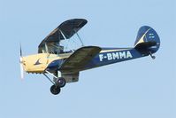 F-BMMA @ LFRU - Stampe-Vertongen SV-4A, On display, Morlaix-Ploujean airport (LFRU-MXN) air show 2017 - by Yves-Q