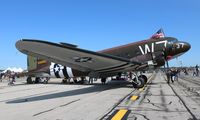 N345AB @ YIP - C-47 Skytrain - by Florida Metal