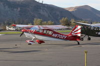 N8702V @ SZP - 1975 Bellanca 8KCAB DECATHLON, Lycoming O-320 150 Hp - by Doug Robertson