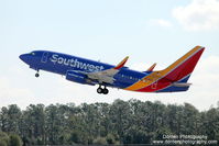 N7844A @ KRSW - Southwest Flight 460 (N7844A) departs Runway 6 at Southwest Florida International Airport enroute to Bradley International Airport - by Donten Photography