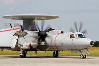 2 @ LFRJ - Grumman E-2C Hawkeye, Taxiing to flight line, Landivisiau Naval Air Base (LFRJ) Tiger Meet 2017 - by Yves-Q