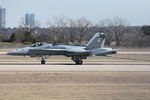 162848 @ NFW - Catching the wire at NAS Fort Worth