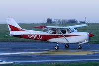 G-BILU @ EGSH - Nice visitor leaving Norwich. - by keithnewsome