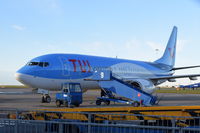 D-ABAG @ EGSH - Fresh out of spray and in TUI colours. - by Graham Reeve