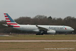N287AY @ EGCC - American Airlines - by Chris Hall
