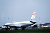 EC-CNH @ EHAM - Spantax Convair 990A Coronado at Schiphol airport, the Netherlands, 1982 - by Van Propeller