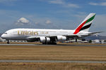 A6-EUK @ NZCH - TAXIING - by Bill Mallinson