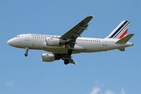 F-GRXF @ LFBD - Airbus A319-111, Short approach rwy 23, Bordeaux-Mérignac airport (LFBD-BOD) - by Yves-Q