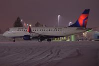 N255SY @ KBOI - Pushed back from the gate and awaiting the de icing truck. - by Gerald Howard