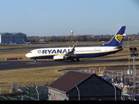EI-DYZ @ EGBB - Lining up on runway 33 at Birmingham Airport. - by Luke Smith-Whelan