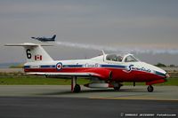 114035 @ KOQU - CAF CT-114 Tutor 114035  C/N 1035 from Snowbirds Demo Team 15 Wing CFB Moose Jaw, SK