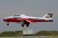 114085 @ KOQU - CAF CT-114 Tutor 114085 C/N 1085 from Snowbirds Demo Team 15 Wing CFB Moose Jaw, SK