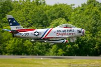 N86FR @ KNXX - North American F-86F Sabre  C/N 52-4959, NX86FR