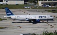 N558JB @ FLL - Jet Blue in same spot again with revised livery and titles 2 years later - by Florida Metal