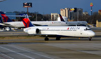 N954AT @ KATL - Taxi to gate Atlanta - by Ronald Barker