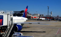 N690DL @ KATL - At the gate Atlanta - by Ronald Barker