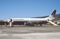 G-BNNK @ FNC - FNC Funchal 11.6.1996 with GB Airways marks - by leo larsen