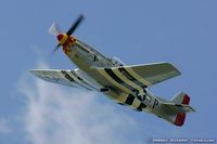 N551J @ KYIP - North American P-51D Mustang Gentleman Jim  C/N 44-74230, NL551J
