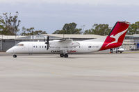 VH-SBT @ YSWG - QantasLink (VH-SBT) Bombardier DHC-8-315Q Dash 8, in new QantasLink new roo livery, taxiing at Wagga Wagga Airport - by YSWG-photography