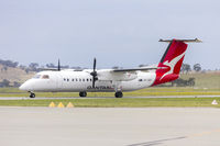 VH-SBT @ YSWG - QantasLink (VH-SBT) Bombardier DHC-8-315Q Dash 8, in new QantasLink new roo livery, taxiing at Wagga Wagga Airport - by YSWG-photography